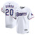 Men's Texas Rangers Ezequiel Duran Nike White Home Limited Player Jersey