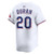 Men's Texas Rangers Ezequiel Duran Nike White Home Limited Player Jersey