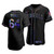 Men'S Los Angeles Angels Felix Pena #64 Iridescent Logo Holographic Limited Jersey Black