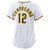 Women's San Diego Padres Luis Campusano Nike White Home Replica Jersey