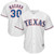 Nomar Mazara Texas Rangers Majestic Home Cool Base Player Jersey White 2019