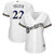 Christian Yelich Milwaukee Brewers Majestic Womens Cool Base Player Jersey White 2019