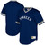 New York Yankees Mitchell & Ness Navy Cooperstown Collection Mesh Wordmark V-Neck Baseball Jersey Mlb Baseball Jersey965