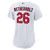 Women's St. Louis Cardinals JJ Wetherholt Nike White Home Replica Jersey