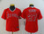 Los Angeles Angels Mike Trout #27 2020 Mlb Red Jersey