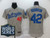 Los Angeles Dodgers Jackie Robinson #42 2020 Mlb Grey Jersey