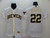 Milwaukee Brewers Christian Yelich #22 2020 Mlb White Jersey