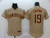 San Diego Padres Tony Gwynn #19 Mlb 2020 Light Brown Jersey