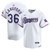 Men's Texas Rangers Wyatt Langford Nike White Home Limited Player Jersey