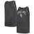 Men's Chicago White Sox Profile Heather Charcoal Big & Tall Arch Over Logo Tank Top