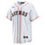 Men's Houston Astros  Nike White #1 Groom Home Replica Jersey