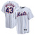 Men's New York Mets Huascar Brazobán Nike White Home Replica Jersey