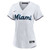 Women's Miami Marlins  Nike White #1 Mom Home Replica Jersey