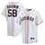 Men's Houston Astros Hunter Brown Nike White Home Replica Jersey