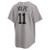 Men's New York Yankees Anthony Volpe Nike Gray Road Replica Jersey