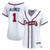 Women's Atlanta Braves Ozzie Albies Nike White Home Limited Player Jersey