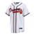 Men's Atlanta Braves Spencer Schwellenbach Nike White Home Replica Jersey