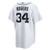 Men's Detroit Tigers Jake Rogers Nike White Home Replica Jersey