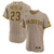 Men's San Diego Padres Fernando Tatis Jr. Nike Sand Alternate  Sponsor Patch Jersey