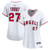Women's Los Angeles Angels Mike Trout Nike White Home Limited Player Jersey