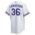Men's Texas Rangers Wyatt Langford Nike White Home Replica Jersey