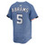 Men's Washington Nationals CJ Abrams Nike Blue 2025 City Connect Limited Jersey