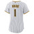 Women's San Diego Padres  Nike White #1 Bride Home Replica Jersey