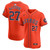 Men's Houston Astros Jose Altuve Nike Orange Alternate Elite Sponsor Patch Player Jersey