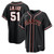 Men's San Francisco Giants Jung Hoo Lee Nike Fashion Replica Black Out Jersey