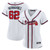 Women's Atlanta Braves Daysbel Hernandez Nike White Home Replica Jersey