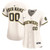 Women's Milwaukee Brewers Nike Cream Home Limited Custom Jersey