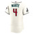 Men's Arizona Diamondbacks Ketel Marte Nike Cream Home  Sponsor Patch Jersey