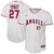 Youth Los Angeles Angels Mike Trout Nike White Home Stadium Player Jersey