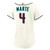 Women's  Arizona Diamondbacks Ketel Marte Nike Cream Home Replica Jersey
