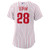 Women's Philadelphia Phillies Alec Bohm Nike White Home Replica Jersey