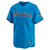 Men's Miami Marlins Nike Blue Limited Jersey