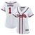 Women's Atlanta Braves Ozzie Albies Nike White Home Replica Jersey