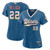 Women's Milwaukee Brewers Christian Yelich Nike Mineral Blue 2026 City Connect Stadium Jersey