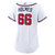 Women's Atlanta Braves Grant Holmes Nike White Home Replica Jersey