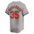 Men's Baltimore Orioles Adley Rutschman Nike Gray Road Limited Player Jersey