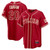 Men's Texas Rangers Ezequiel Duran Nike Red 2026 City Connect Stadium Jersey