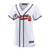 Women's Atlanta Braves Spencer Schwellenbach Nike White Home Replica Jersey