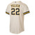 Youth Milwaukee Brewers Christian Yelich Nike Cream Home Stadium Jersey
