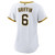 Women's Pittsburgh Pirates Konnor Griffin Nike White Home Replica Jersey