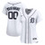 Women's Detroit Tigers Nike White Home Limited Custom Jersey
