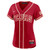 Women's Texas Rangers Brandon Nimmo Nike Red 2026 City Connect Stadium Jersey