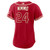 Women's Texas Rangers Brandon Nimmo Nike Red 2026 City Connect Stadium Jersey