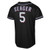 Youth Texas Rangers Corey Seager Nike Black Fashion Replica Player Jersey