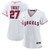 Women's Los Angeles Angels Mike Trout Nike White Home Replica Player Jersey