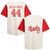 Men's Cincinnati Reds Profile Cream/Red Big & Tall Two-Color Fashion Jersey